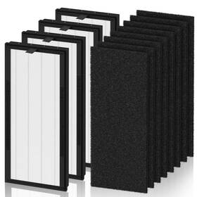 Syte-at-we12 Isinlive Hepa Replacement Filter For Veva 8000 Elite Pro Air Purifier 4 8 Carbon