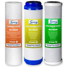 Ispring 445029448472 Littlewell 10 Inch X 2.5 Standard Replacement Filter Set