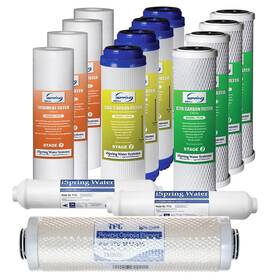 Ispring Water Systems Llc 662425077854 500 Gpd Tankless Ro System Replacement Filter Set
