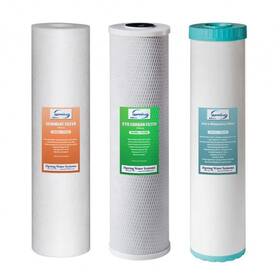 F3wgb32bm Ispring Water Systems Llc 662425088775 Replacement Filter Pack For 3 Stage 20 White