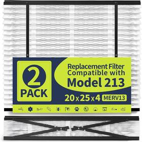 Iya-213-2 Iyouya 2 Pack 213 Replacement Filter Compatible With Aprilaire Whole House Air Purifier