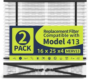 Iya-z-413-2 Iyouya 2 Pack 413 Replacement Filter Compatible With Aprilaire Whole House Air Purifier Iya-z-413-2 Iyouya 2 Pack 413 Replacement Filter Compatible With Aprilaire Whole House Air Purifier
