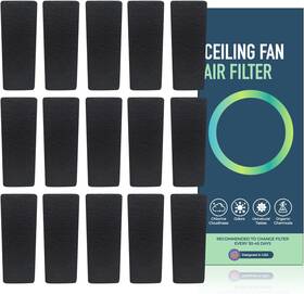 Jji 726084725928 Ceiling Fan Air Filter - Activated Charcoal Filters For Pets Ceili