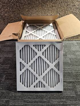 Dp-f484-cs Jon Don Qty 12 Clean Flo 14 Inch X 15 1 Pleated Media Air Filter