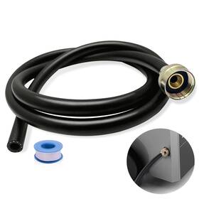Dhrp005 Jzhlla Dehumidifier Drain Hose 3/4 Inch Fht 5 Feet With Brass Rustproof Connector Hos