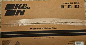 Hvc-13-11425 K&n Filter 14x25x1 Hvac Furnace Air Breathe Safely Wash Merv 13