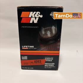Ka-4093 K&n Replacement Engine Air Filter High Flow Lifetime