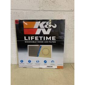 K&n Lifetime 024844370563 24x24x1 Hvac Furnace Air Filter Lasts A Washable