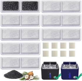 Kastty 445056069008 8 Pack Replacement Filters With Pump For Batte