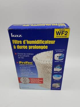 Protecwf2o Kaz Protec Extended Life Humidifier Wick Filter Wf2 For V3020 V3100 And More