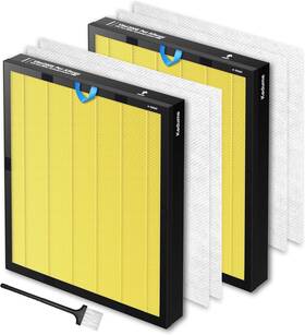 Kd-200s-2p-yellow Kedume 2 Pack Vital 200s Pet Allergy Replacement Filter For Levoit Smart Wif