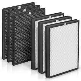 Ap-b104 Keedal 742669531548 3-set Alexapure Breeze Filter Replacement Ap-b103 And Compatible With