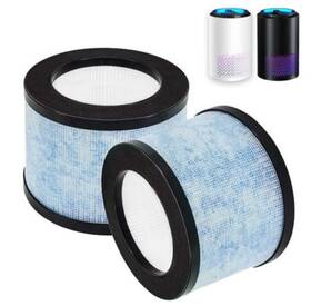 Dh-jh01 Keepow 919302209353 True Hepa Replacement Filter 5 Inch Wide 3.75 Tall Lot Of 2
