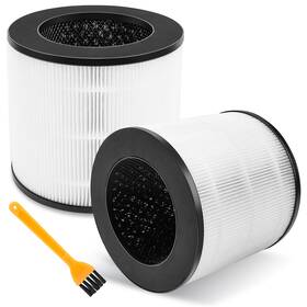 3804f Keetidy True Hepa Replacement Filters For Ma Air Purifier 14/14w/14b 2 Pack