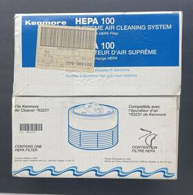42-83231 Kenmore New Air Cleaning System Replacement Hepa Filter Sears Honeywell