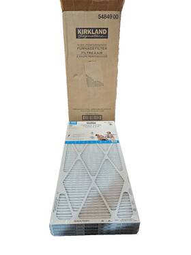 1649238 Kirkland Qty 8 14x30x1 Signature High Performance Furnace Air Filter