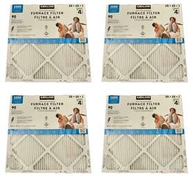 Kirkland Signature 096619893003 2200 High Performance Furnace Filters 16 Pack 20x20x1