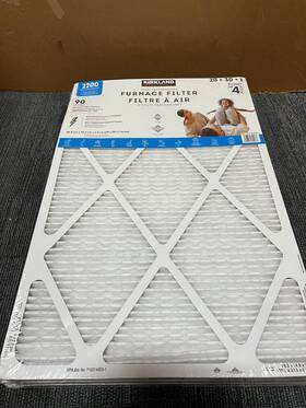 1649232 Kirkland Signature Pack Of 4 2200 High Performance Air Filter 20x30x1