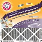 Ko14x14x1 Arm And Hammer Max Allergen Air Filter Odor Reduction