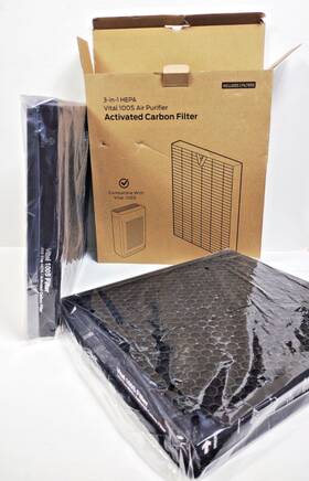 100s Koios 810135623681 2 Pack Vital Replacement Filter For W Levoit Purifier H13 Hepa