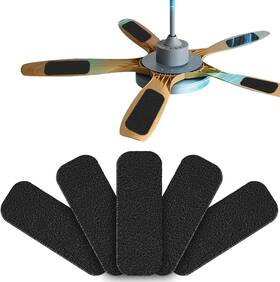 Kovshuiwe 445036024089 5pcs Ceiling Fan Filter For Blades Universal Air Filters