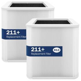 Filters-2p Lantiny 2pack 211 Replacement Filter Compatible With Air Purifier 2-stage H13