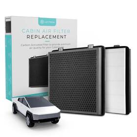 Lectron 895230325025 Cabin Air Filter Replacement Compatible With Tesla Cybertruck - H13 H