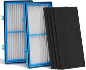 Lm24 Leemone Replacement Filter 2 True Hepa Filters 4 Carbon Booster Compatible Wi