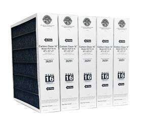 Hcf19-16 Lennox 26z91 5 Pk - 20 Inch X 22 Healthy Climate Carbon Clean Filter