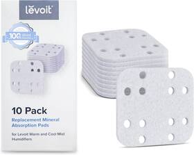 Levoit 313034985985 Humidifier Replacement Filters 10-pack Mineral Absorption Pad Compatible