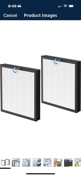 4100029693 Levoit 3 In 1 Vital 100s Air Purifier Activated Carbon Filter