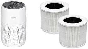 Levoit 445033247290 Core Mini Air Purifier And Replacement Filter 2pack- Compact Portable