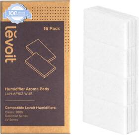 Luh-ap162-wus Levoit Aroma Pads 16 Pack Humidifier Replacement Filters Compatible With Lv600