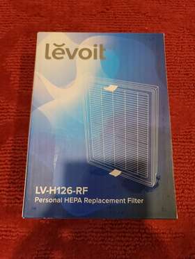 Lv-h126-rf Levoit New Personal Hepa Filter And 3 Pre-filters For Lv-h126 Air Purifier