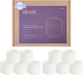 Lv10-filt Levoit 10-pack Top Fill Humidifier Replacement Filters Capture 18x24 White