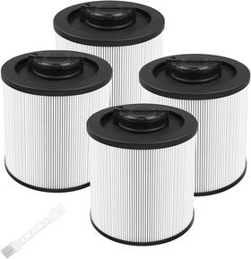 Dxvc6910-4p Lichelete Dxvc6910 Cartridge Filter For Dewalt Wet/dry Vacuum 6-16 Gallon Dxv06p Dxvc69