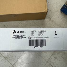 195551p1 Liebert Lot Of 4 29.5 Inch X 28.5 2 Merv8 Pleated Furnance Filters Oem
