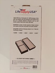 Er642 Life Air Purifier Replacement Filters 2pk Hepa