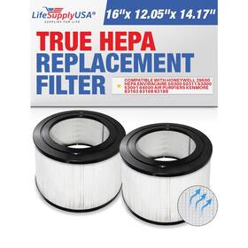 2er484 Lifesupplyusa Filter Replacement Compatible With Honeywell 29500 Hepa 2-pack