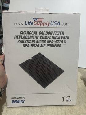 Lifesupplyusa 843464115909 Replacement Charcoal Carbon Filter Compatible For
