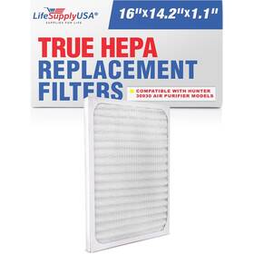30930 Lifesupplyusa 843464116388 Hepa Filter Replacement For Hunter Air Purifier Hepatech System Models