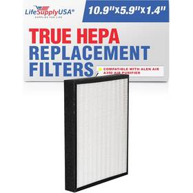 Lifesupplyusa 843464116494 Hepa Filter Compatible With Alen Air Purifier Replacement - Cleaner Ai