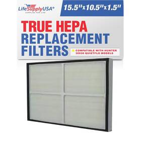 30115 Lifesupplyusa 843464117217 Hepa Filter Replacement Compatible With Hunter 30938 Quietflo Models 3