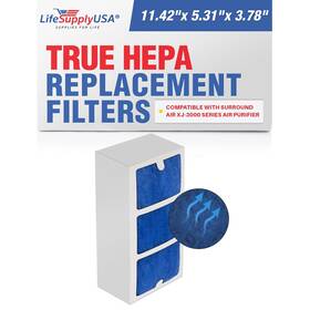 Lifesupplyusa 843464117811 Air Purifier Enhancement High Efficiency Hepa Filter Home Improvement Essenti