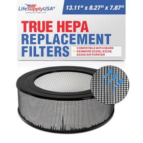 83236 Lifesupplyusa 843464117835 True Hepa Filter Replacement Compatible With Sears Kenmore 62500 8325
