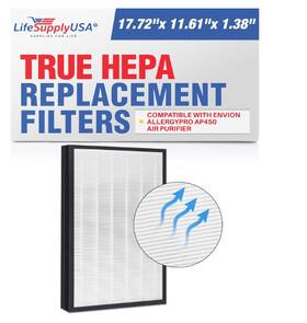 Ap450 Lifesupplyusa 843464126004 True Hepa Filter Replace Com With Envion Allergypro Ob Read Description
