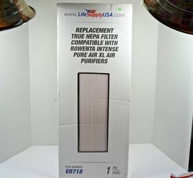 Er718 Lifesupplyusa 843464135310 Lot Of 3 True Hepa Air Cleaner Filter Replacement Rowenta