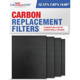 Lifesupplyusa 843464139288 Complete Filter Set 1 True Hepa Air Cleaner Carbon Pre-filter Wi