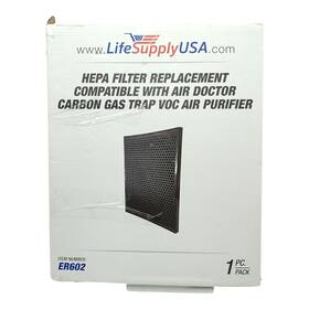 Er602 Lifesupplyusa True Hepa Filter Replacement Compatible With Carbon Gas Item