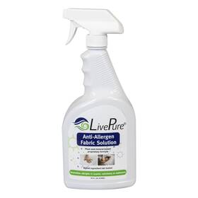 Livepure 850379008431 Anti-allergen Fabric Spray 32 Oz Bottle